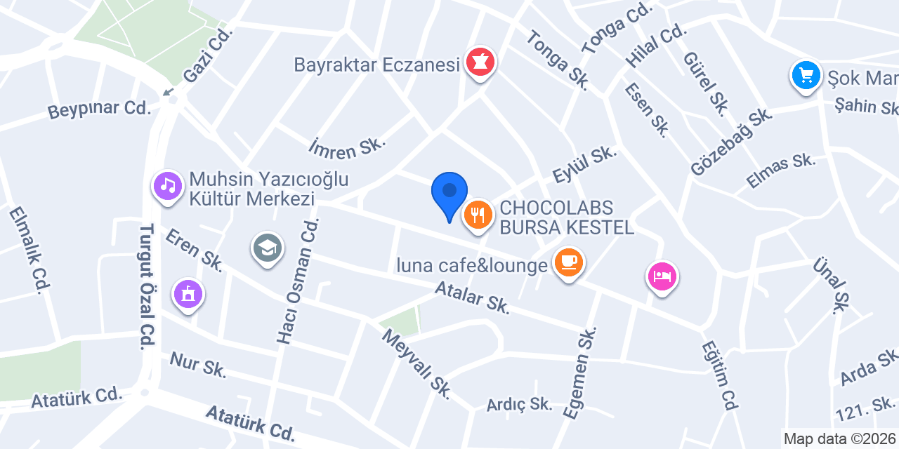 Dursunlar Mimarlık İnşaat konumu