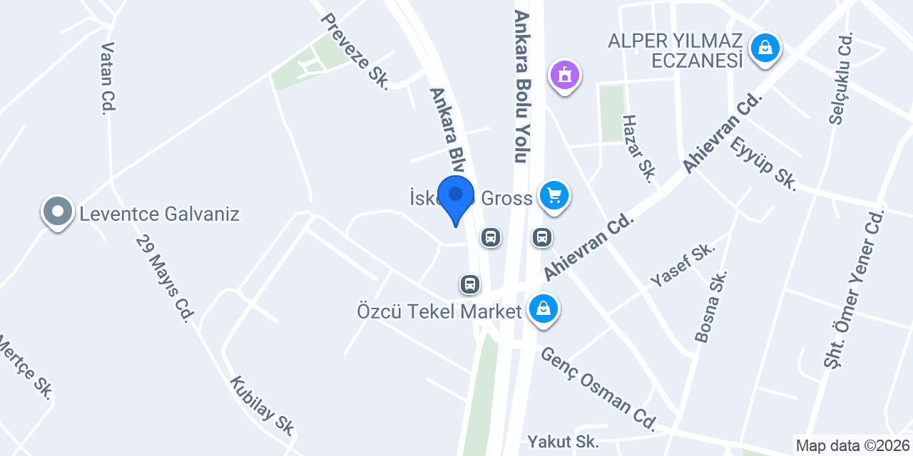 Bilgi Merkezi Kahramankazan Şube konumu