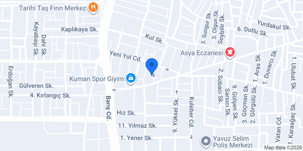 مركز بورصة للطيور konumu