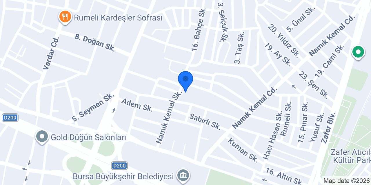 Aliya İzzetbegoviç Imam-Hatip Ortaokulu konumu