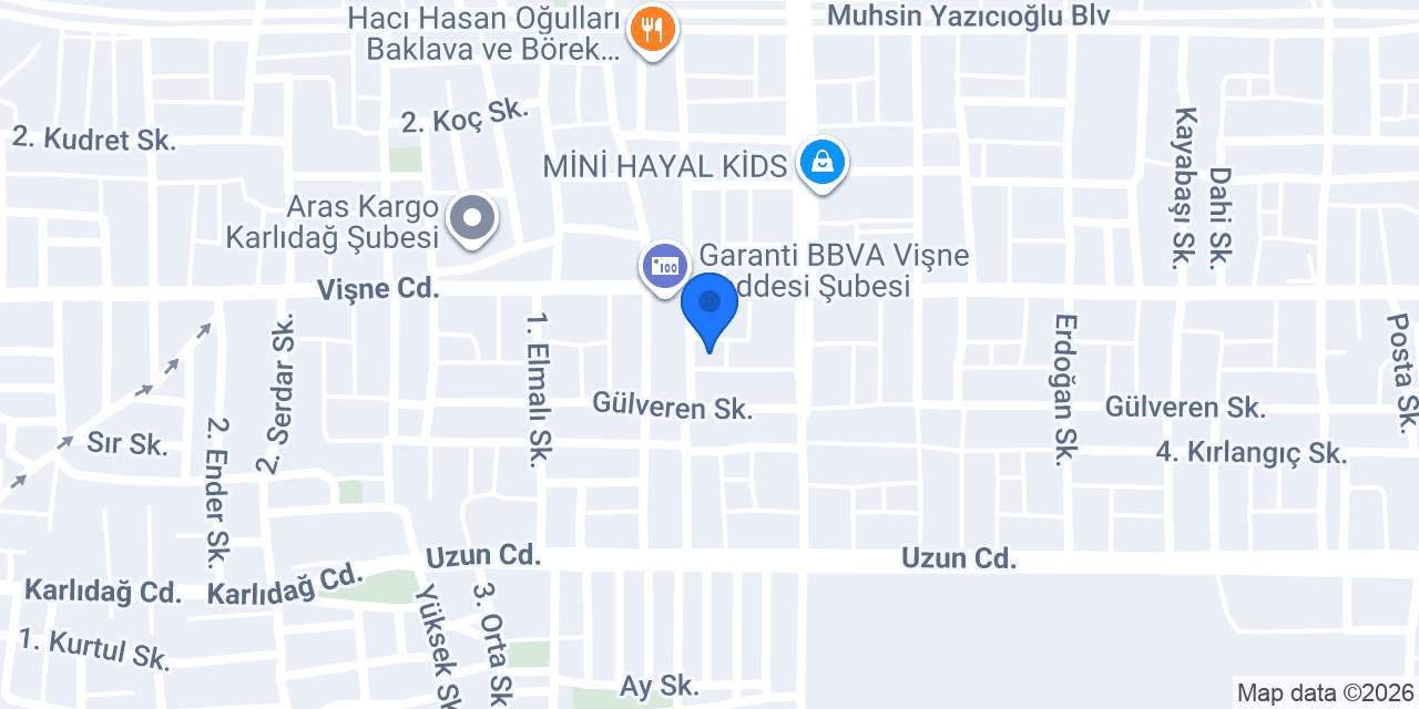 Osti Renk Aksesuar konumu