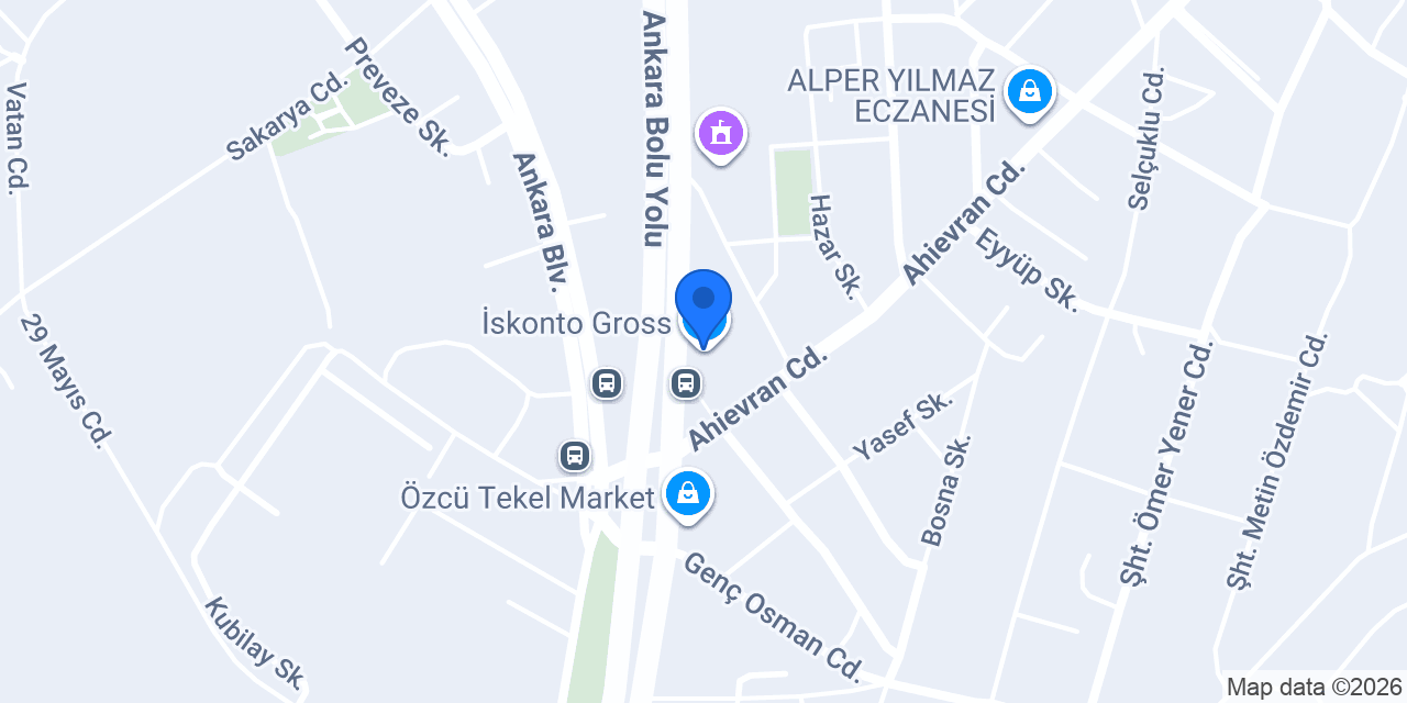 İskonto Gross konumu