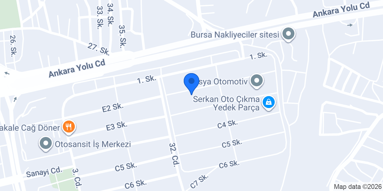 Burak Yapı Çelik Çatı Demir Doğrama konumu