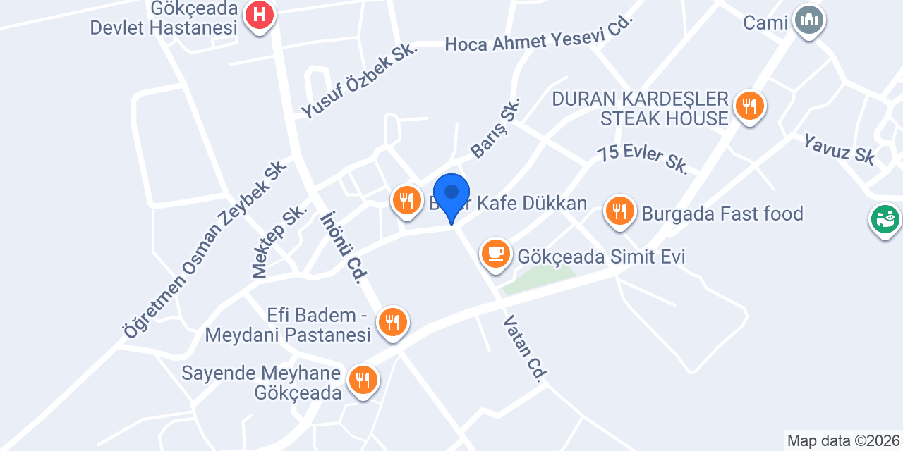 Dondurma Mekanı "Agno" konumu