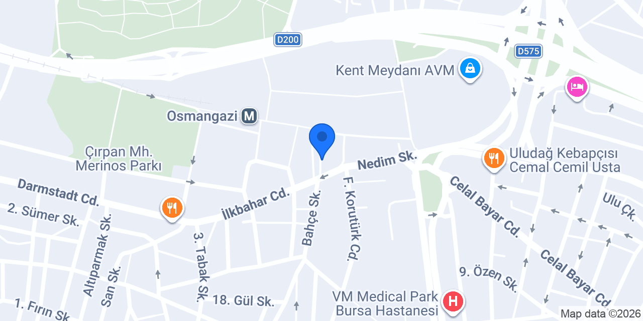 El Başa Lokanta konumu