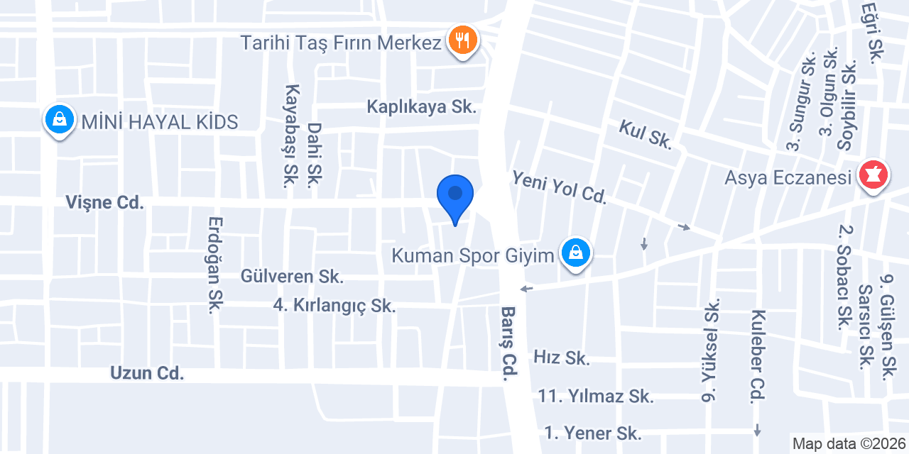 Levent Ofset - Form Ve Etiket Sanayii konumu