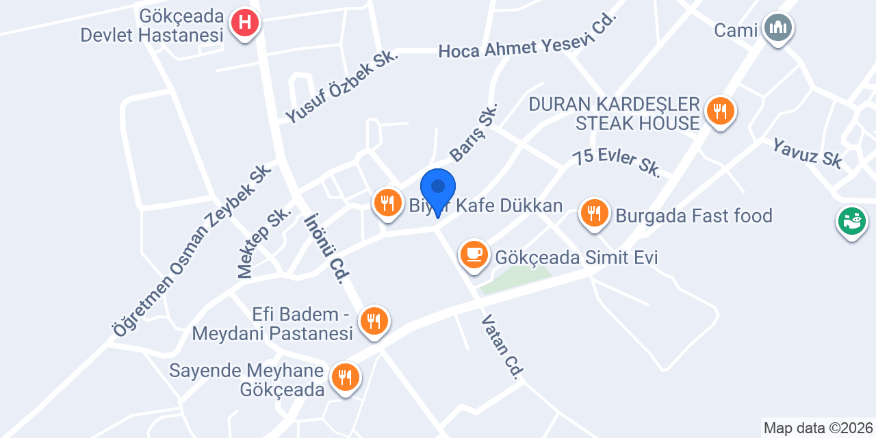 MAVİ KAHVE konumu