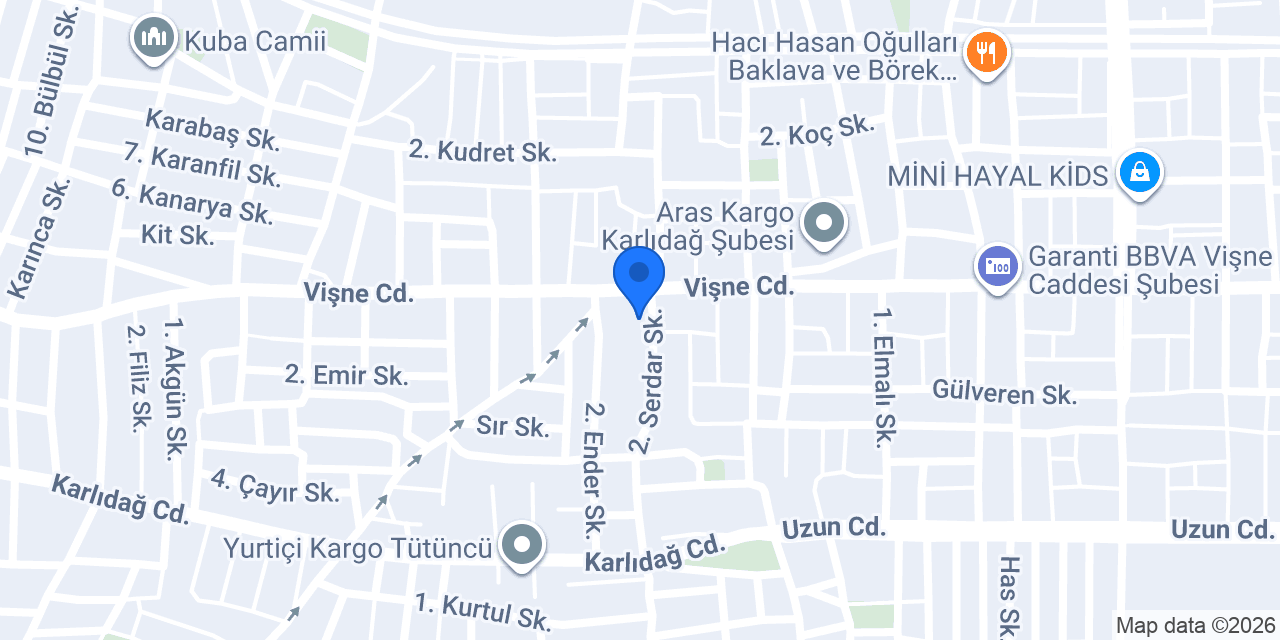 BURSA HİLAL NAKLİYAT konumu