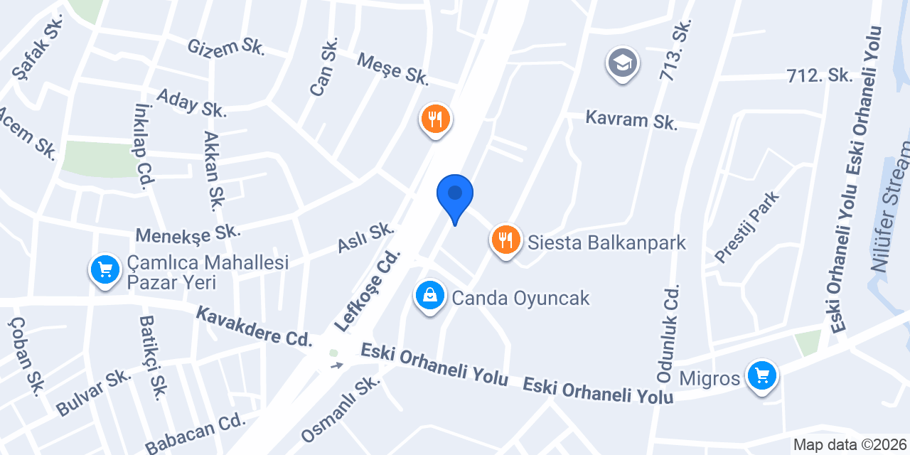 Abraş oto yıkama konumu