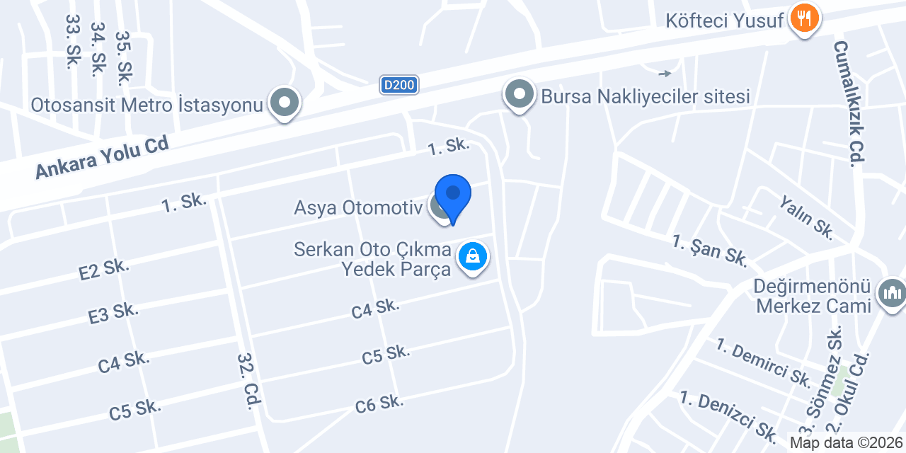 DEDE OTOMOTİV RENAULT ÖZEL SERVİS konumu