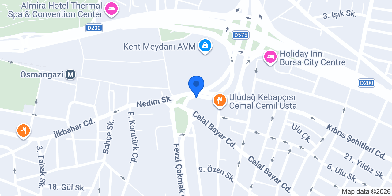 Kent Döner Kebap konumu