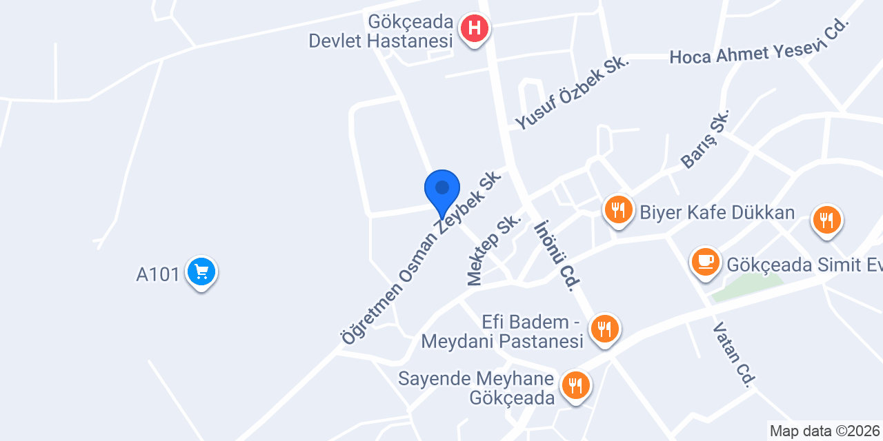 Nirvana Moda Evi, Terzi & Kuru Temizleme konumu