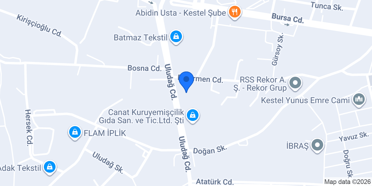 T.G.M. Ofis Mobilyaları konumu
