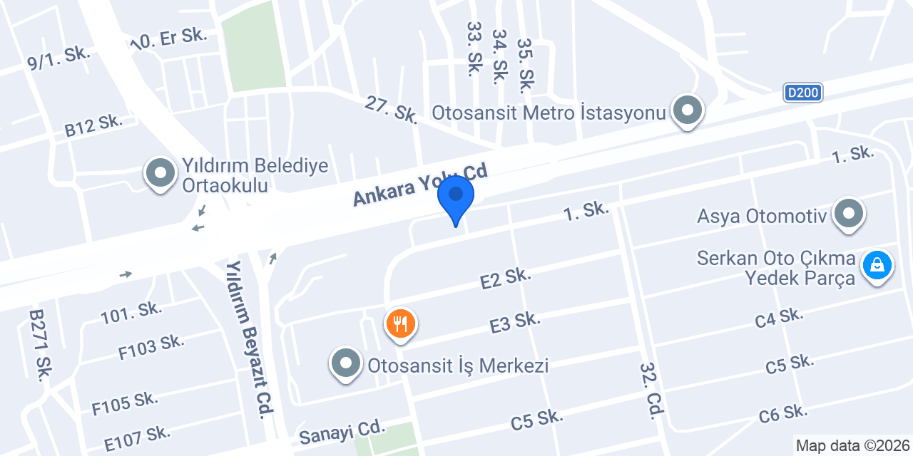 AKBAŞOTO-TAHSİN AKBAŞ konumu