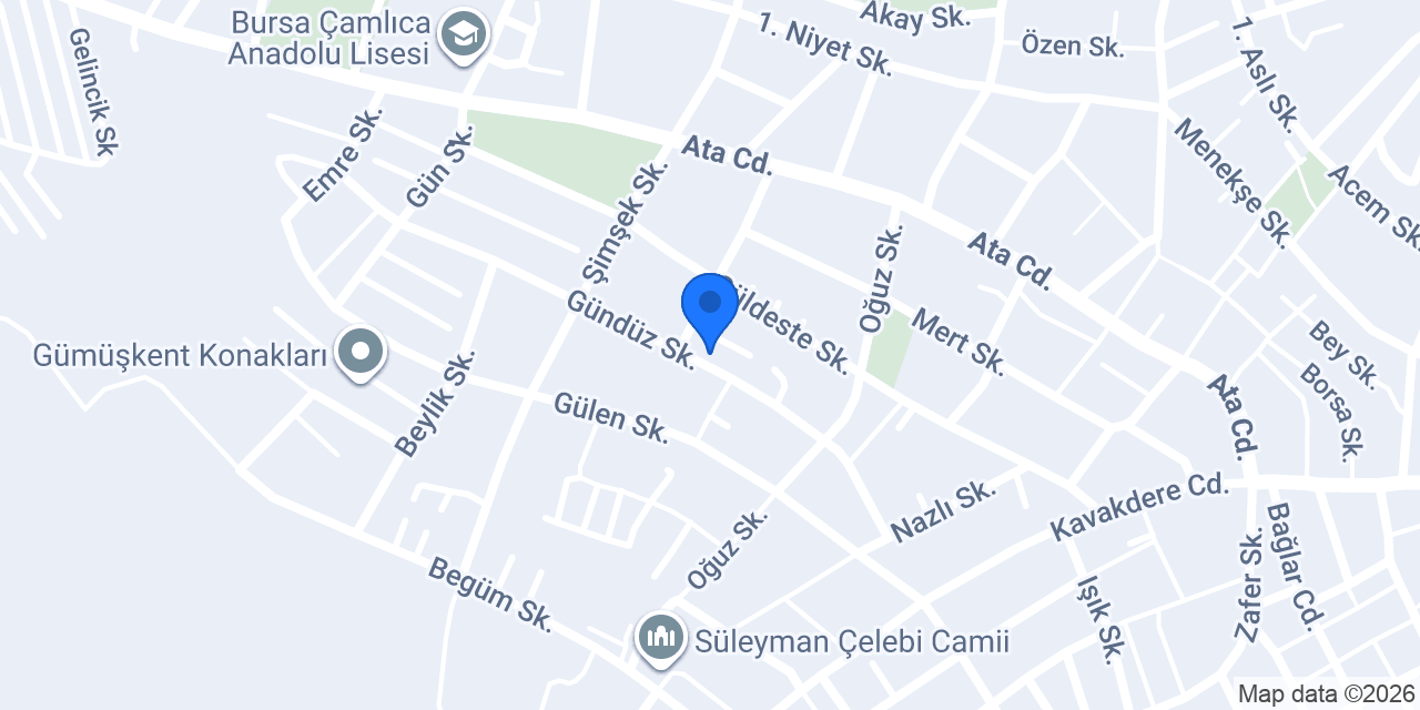 Beşer Ajans konumu