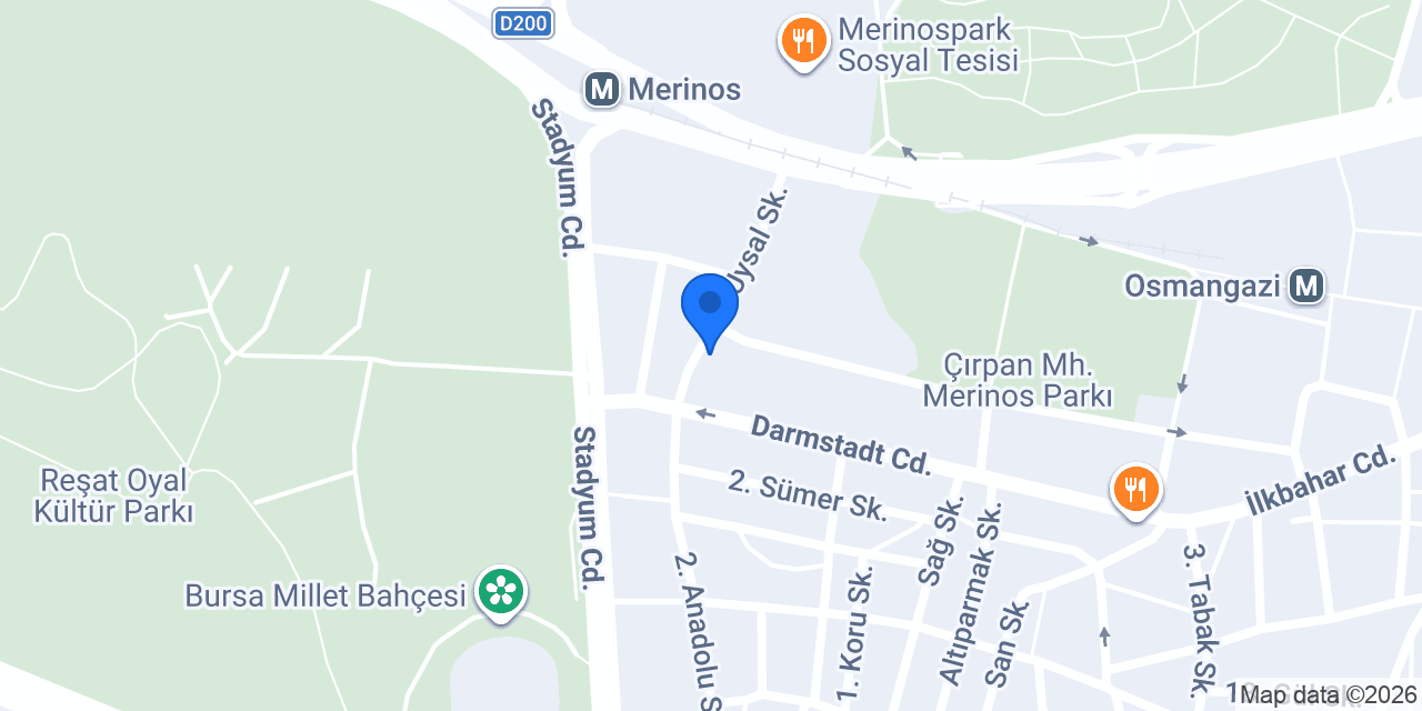 Samet Rent A Car konumu