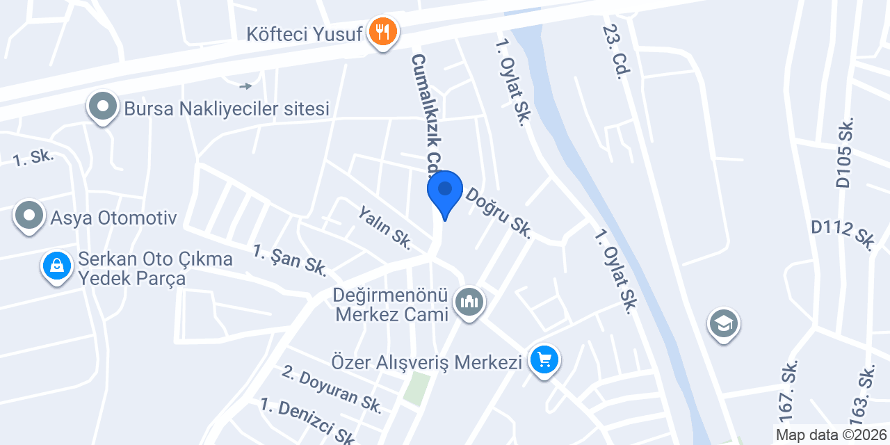 Özçelik Cağ Döner konumu