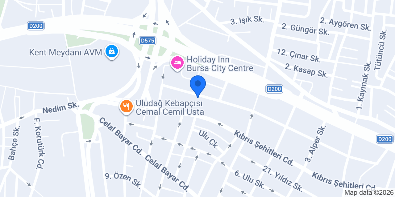 DAMA MODA konumu