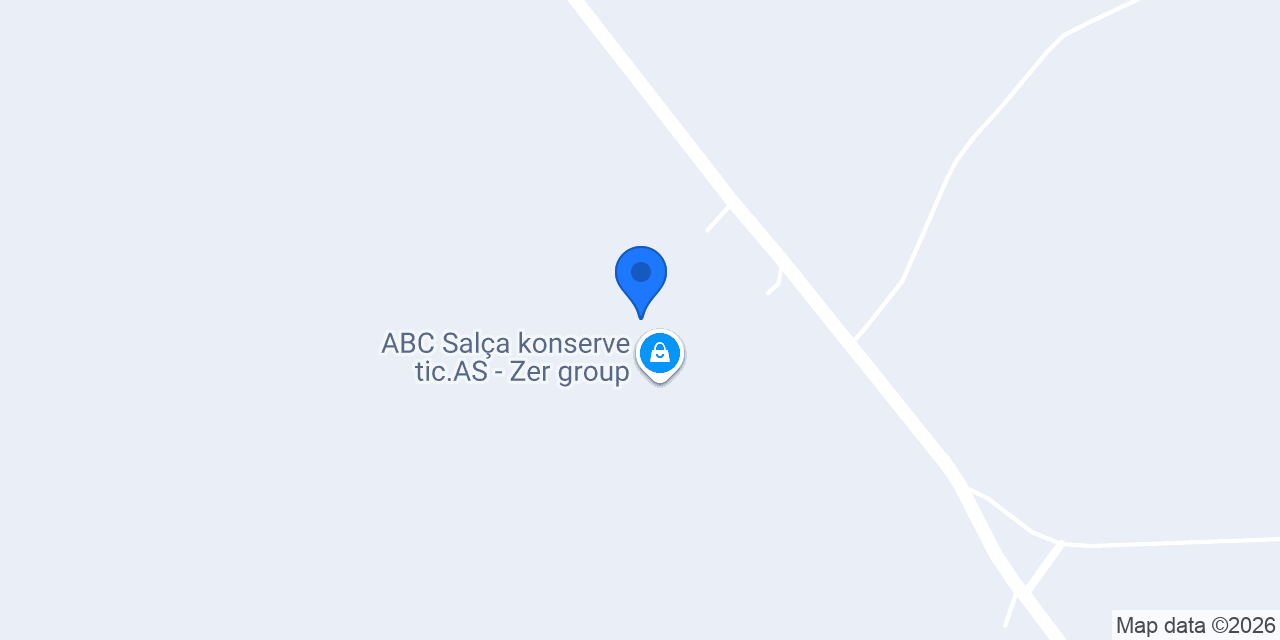 ABC Salça Kon. Gıda San. ve Tic. A.Ş. konumu