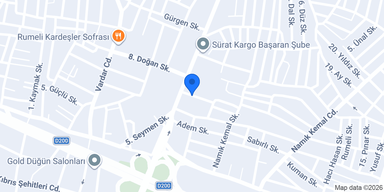 MEK GARAJ konumu