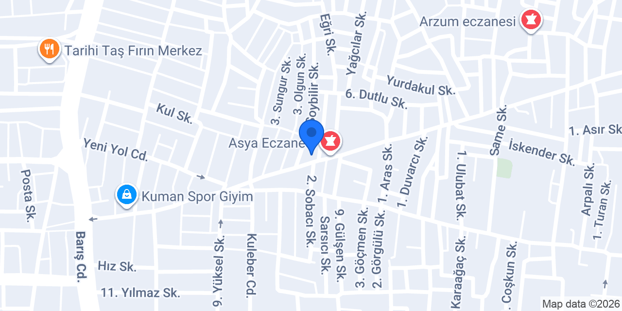 Köylüm Çay Evi konumu