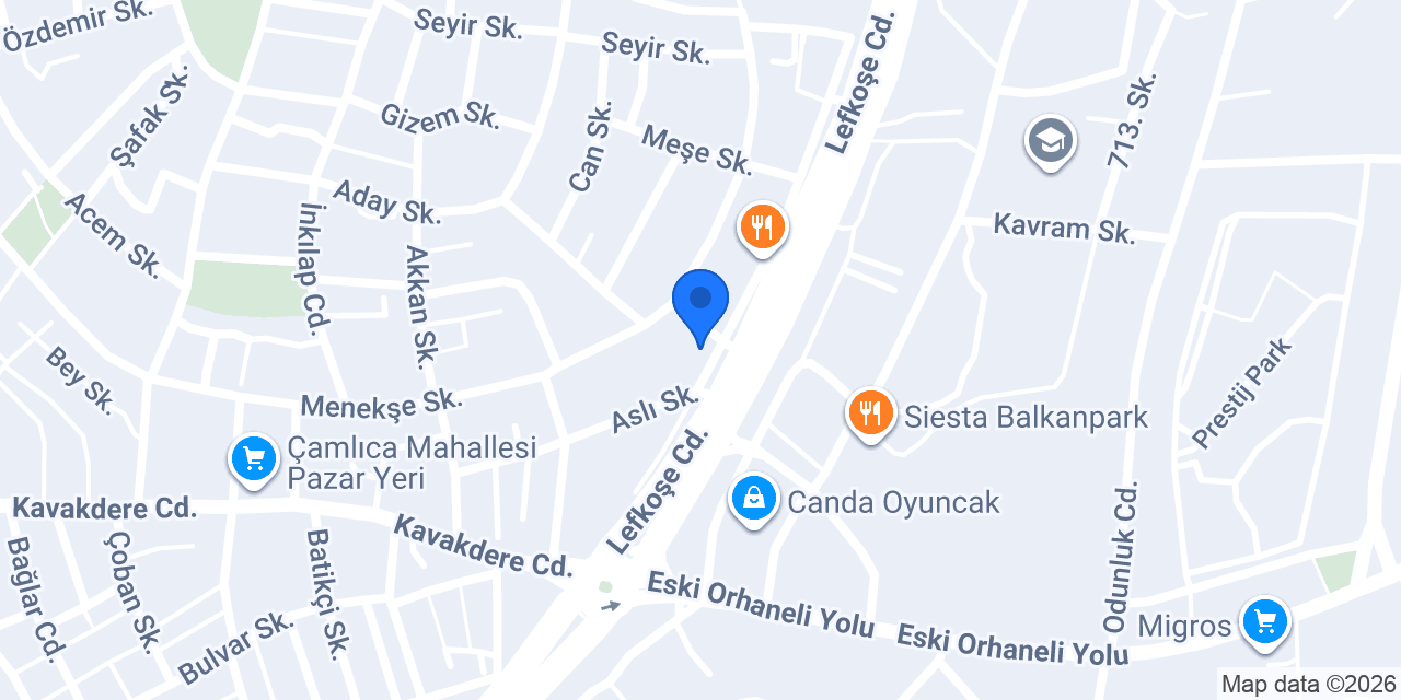 Özel Yiğitalp Anaokulu konumu