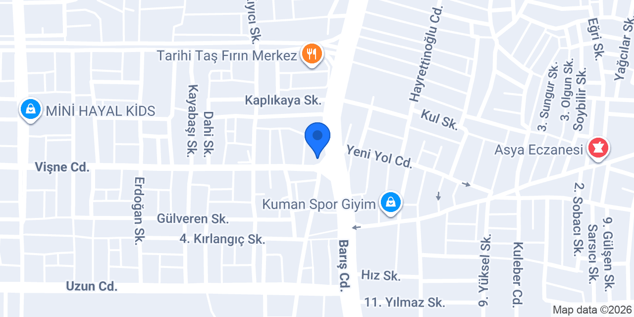 Sema Makina konumu