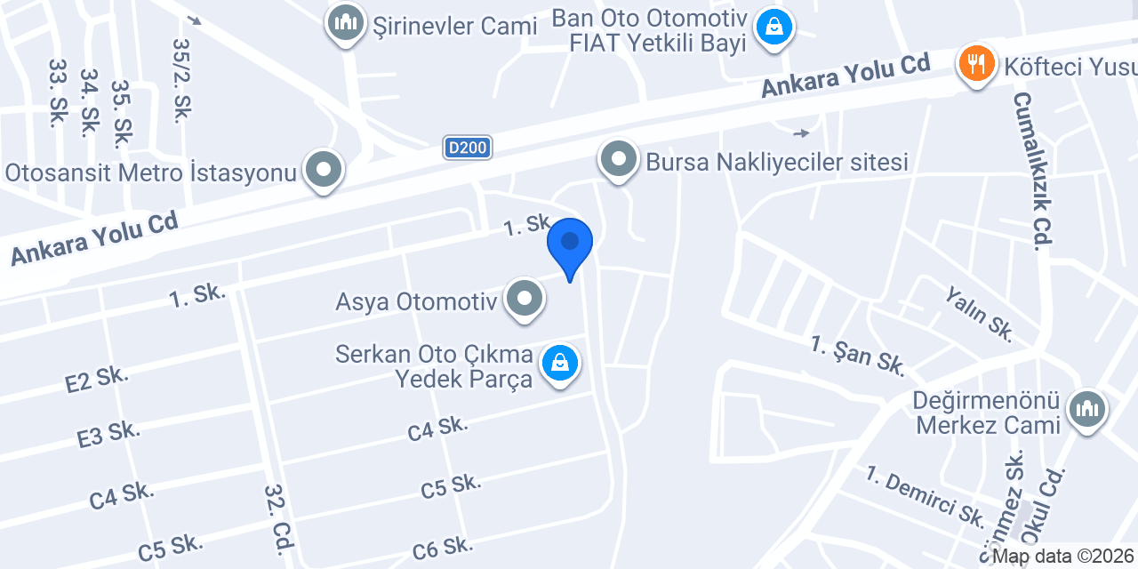 BEKA OTOMATİK KAPI SİSTEMLERİ konumu