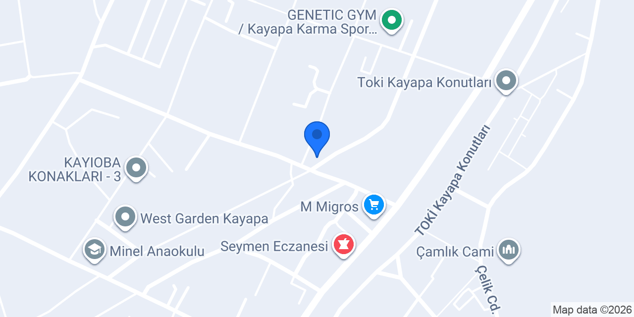 Diyetisyen Ezgi Seferbey konumu