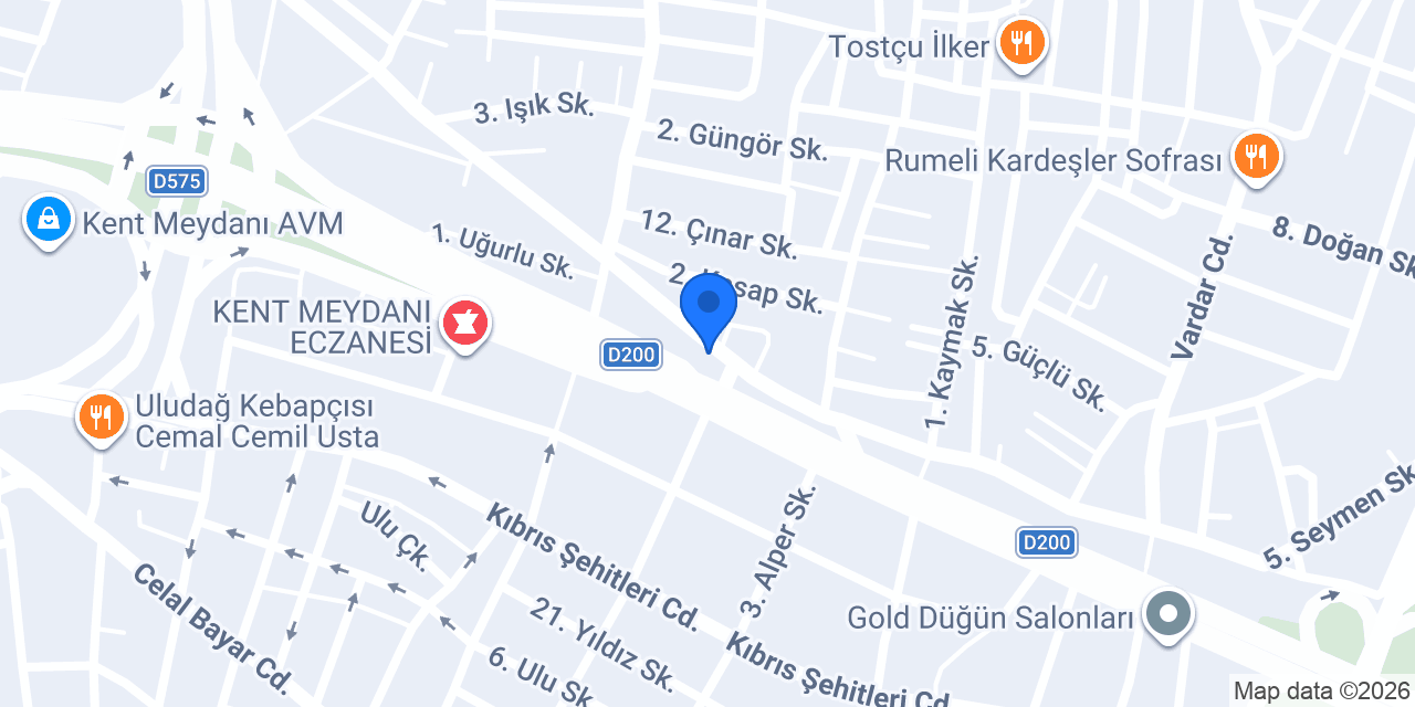 Balkan Restaurant konumu
