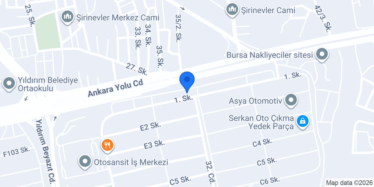 Toprak Hidrolik Hortum konumu