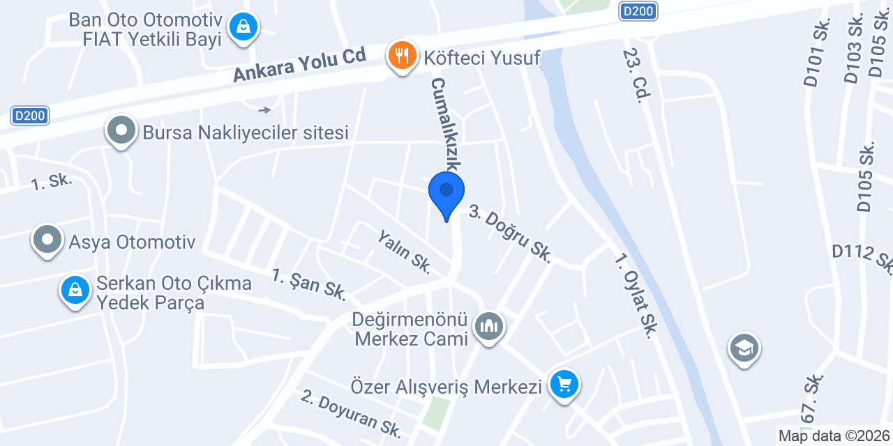 Karan Unlu Mamülleri konumu