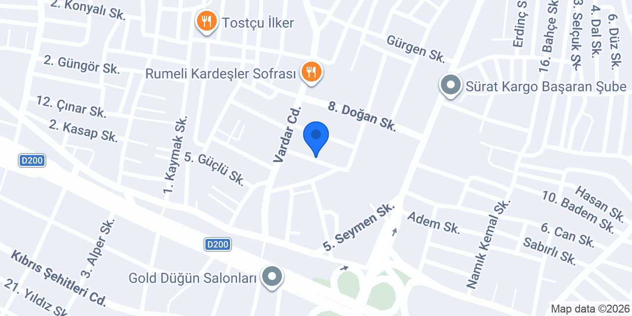 Ozbilge Building Design konumu