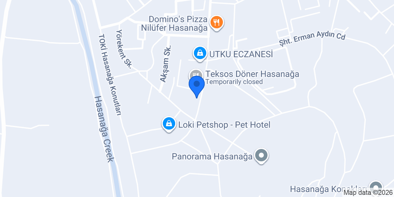 Eyomens Erkek Kuaförü 2 konumu
