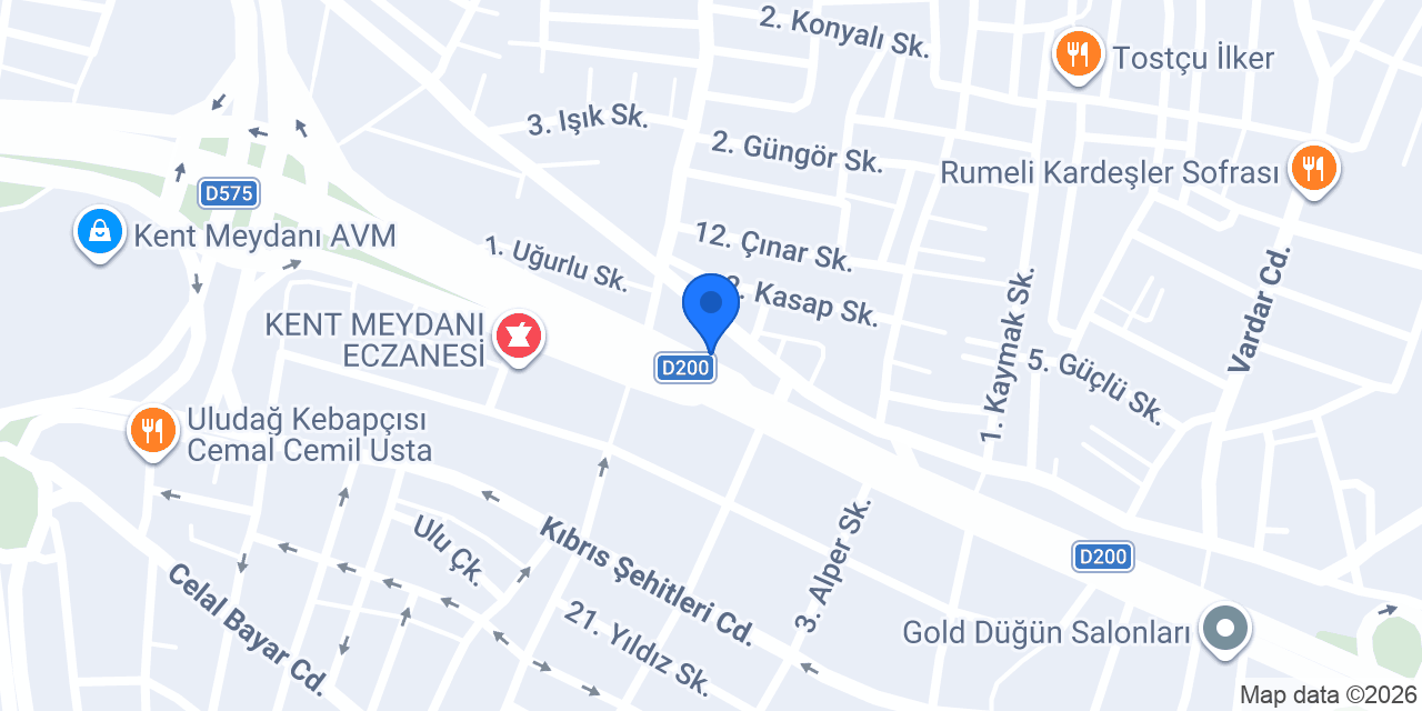 Ayhan Ticaret konumu