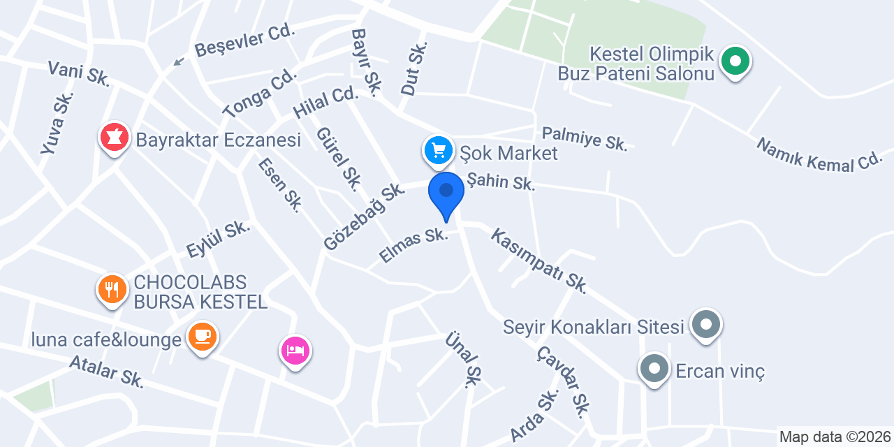 ÖZEL FERAH ANAOKULU konumu
