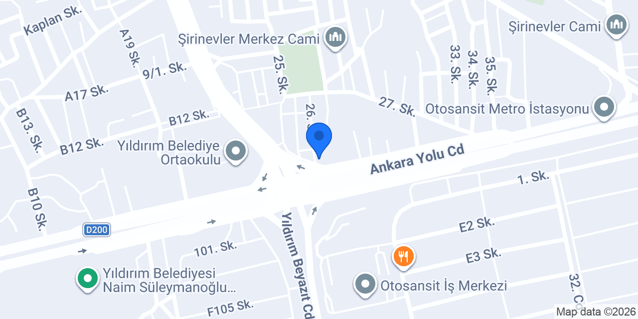 ALHAYEK MOBİLYA konumu