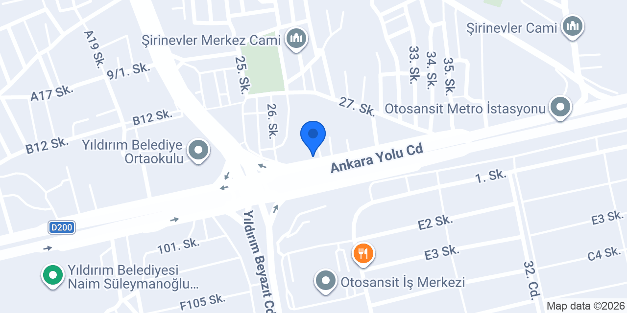 Erkrom Metal Paslanmaz Sac konumu