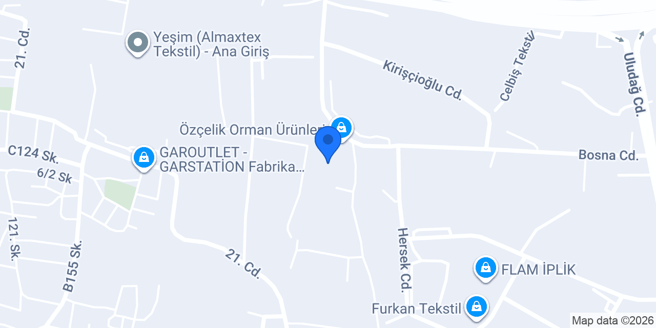 AKEM TEKSTİL ÇÖZGÜ HAZIRLAMA konumu