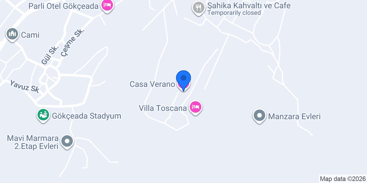 Casa Verano konumu