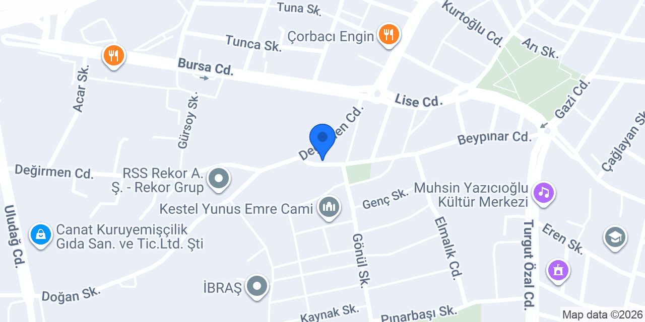 Taşköprü Insaat konumu