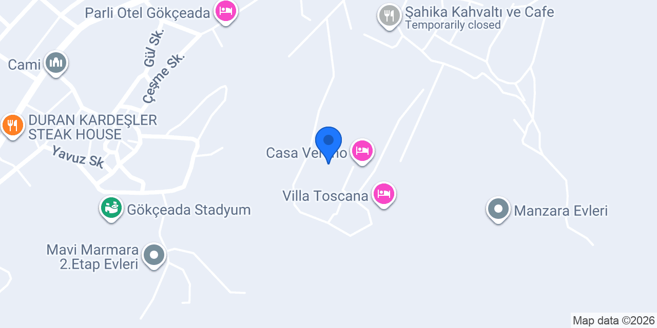 Imbros 5 Butik Evler konumu