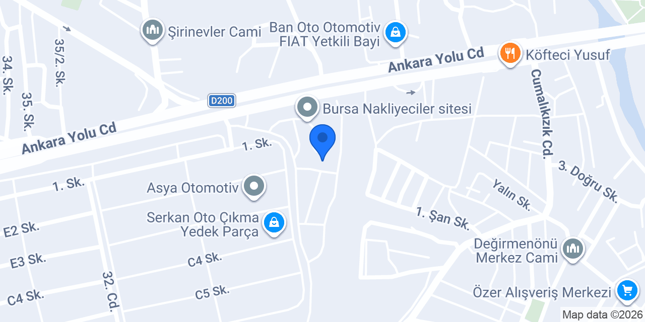 TEMUROĞLU NAKLİYAT konumu