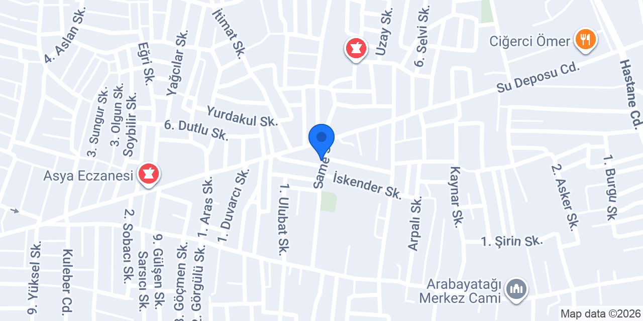 Rahat Ciğerci Kasap konumu
