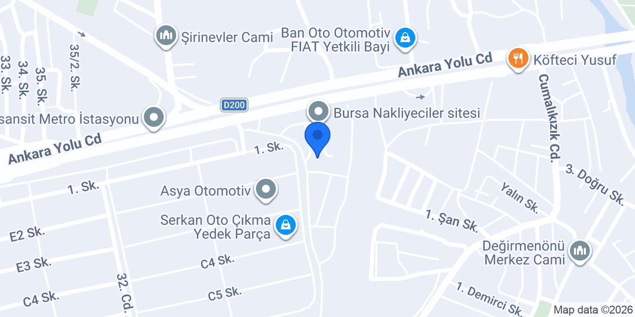 Keleş Nakliyat konumu