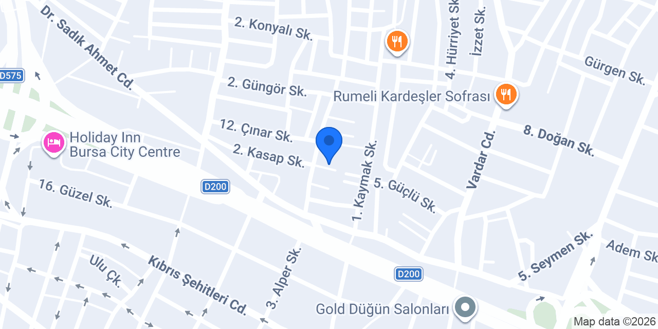 Bursa CNC konumu