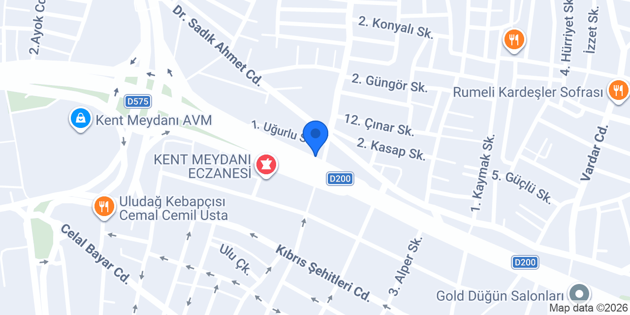 Balbay Sürücü Kursu konumu