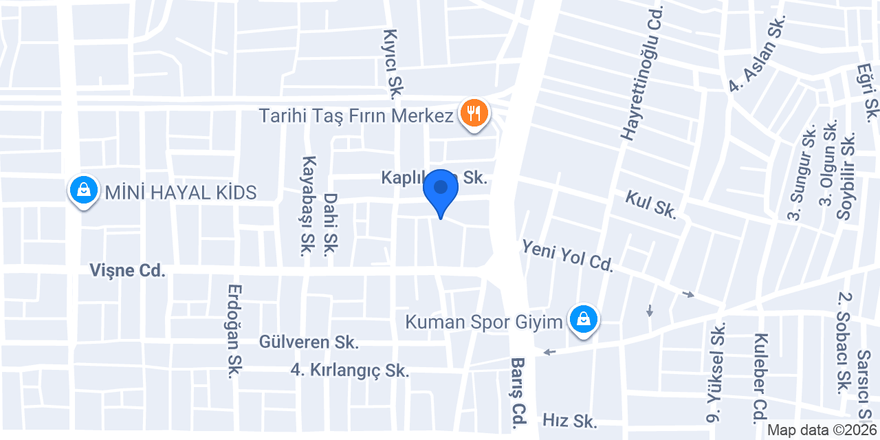 Çetin-Taş konumu
