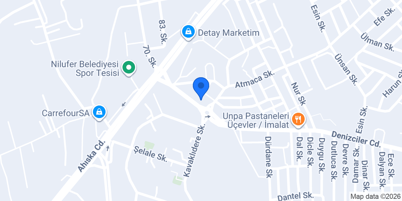 Berk Erdoğan Mimarlık konumu
