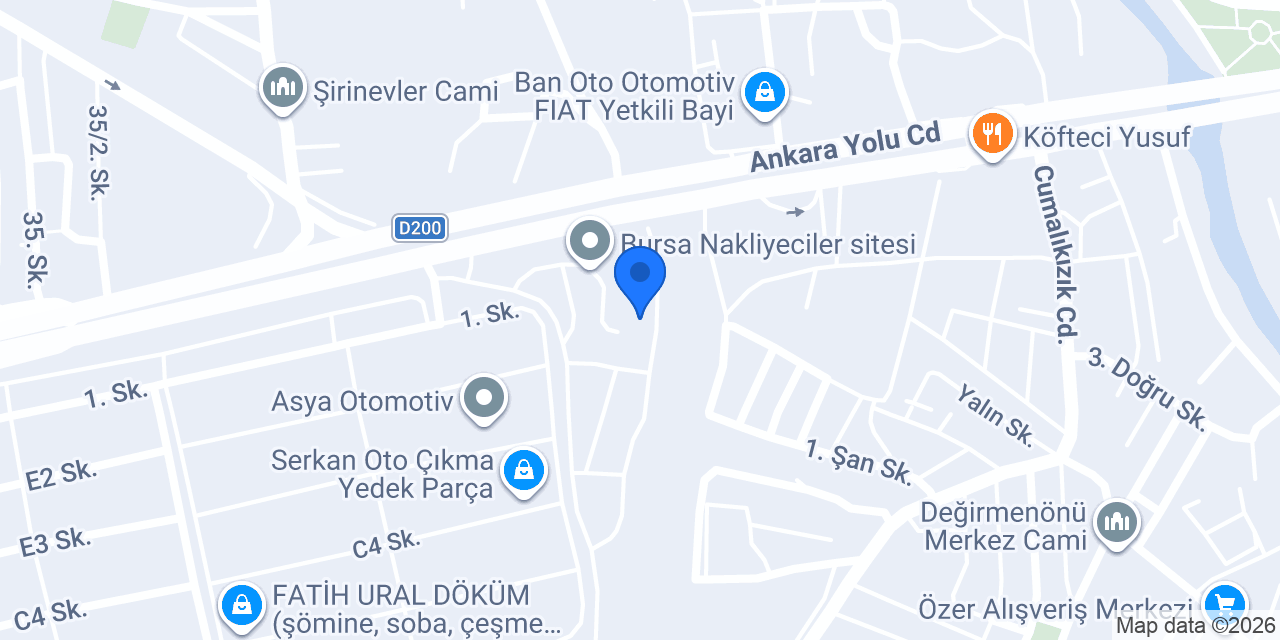 Seri Nakliyat konumu